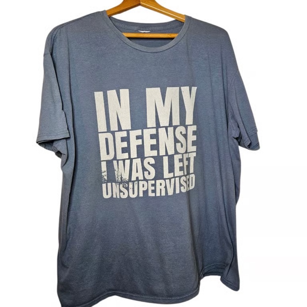 Blue Graphic T-Shirt